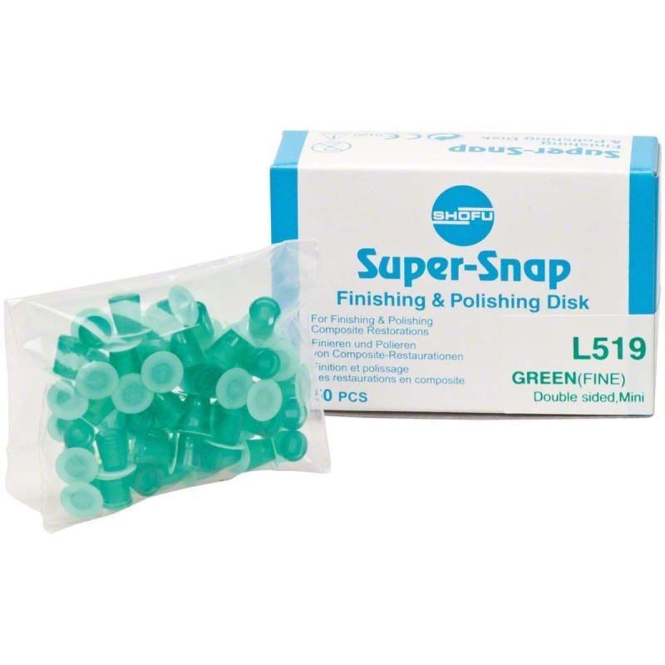 Super-Snap polishing discs fine, double-sided coated, Mini