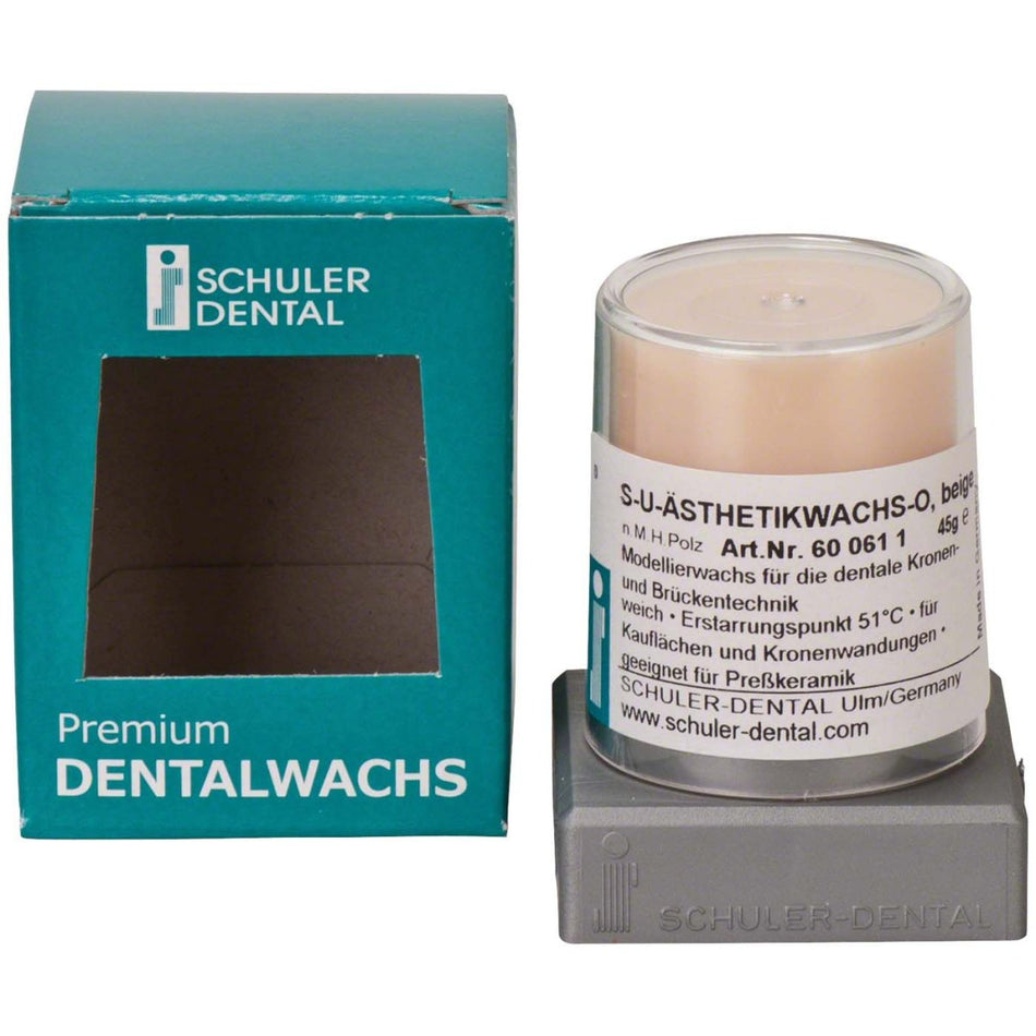 SU Aesthetic Wax-O, modeling wax, beige, pack of 45 g