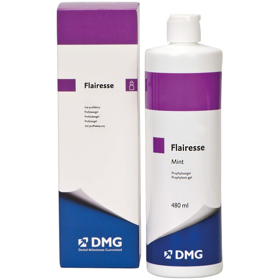 Flairesse prophylactic foam, gel, mint, bottle of 480 ml