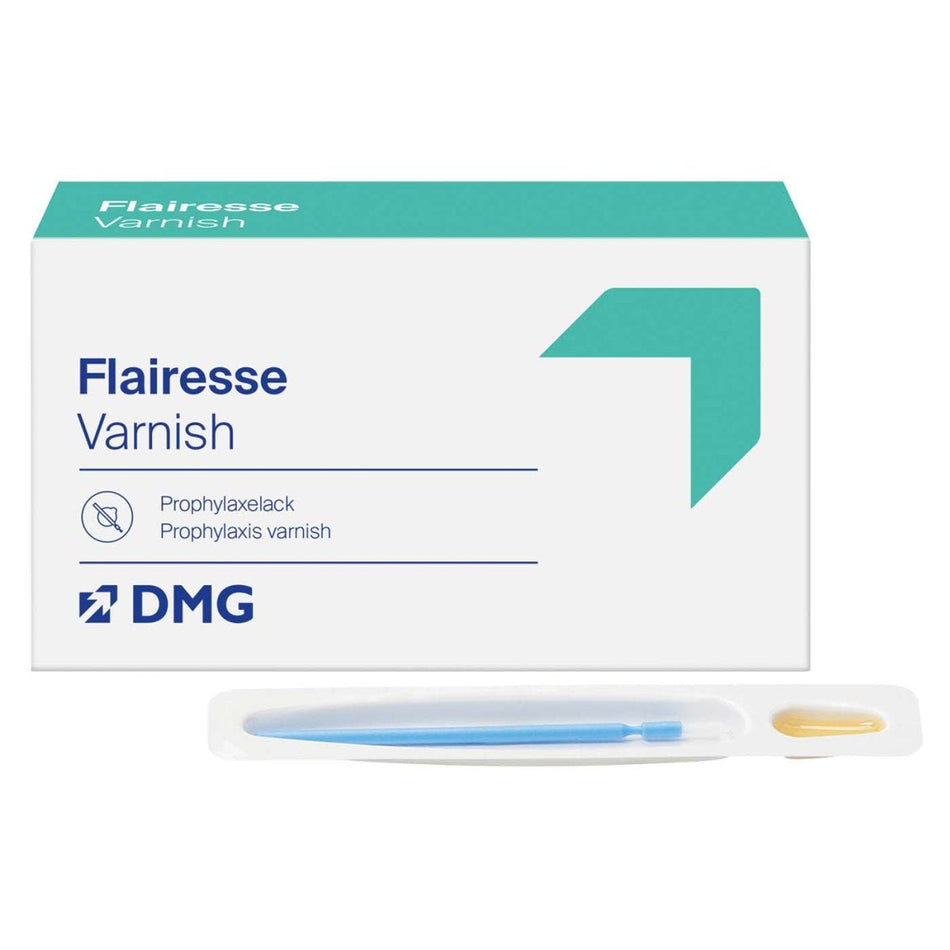 Flairesse Prophylactic Varnish, Single Dose, Melon, 35 pieces of 0.4 ml each