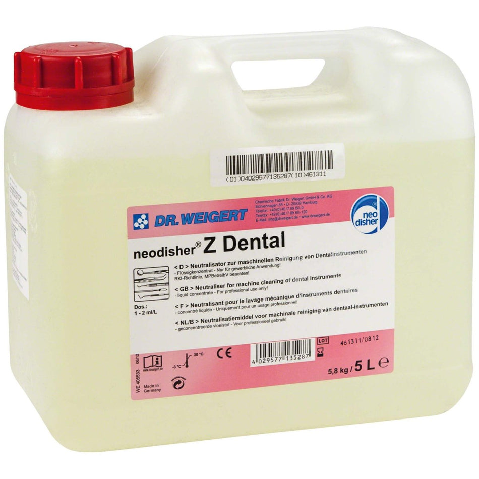 Neodisher Z Dental, canister of 5 l