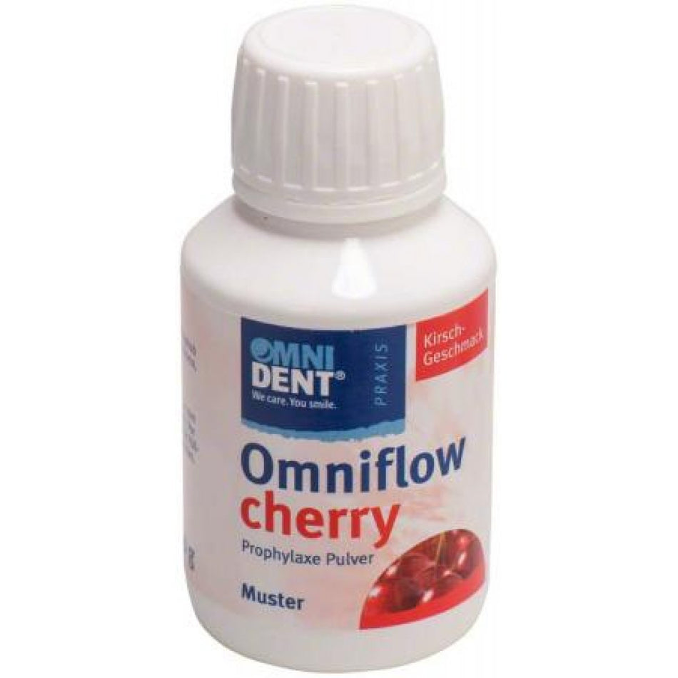 Omniflow sample 40 g cherry, 50-60 µm