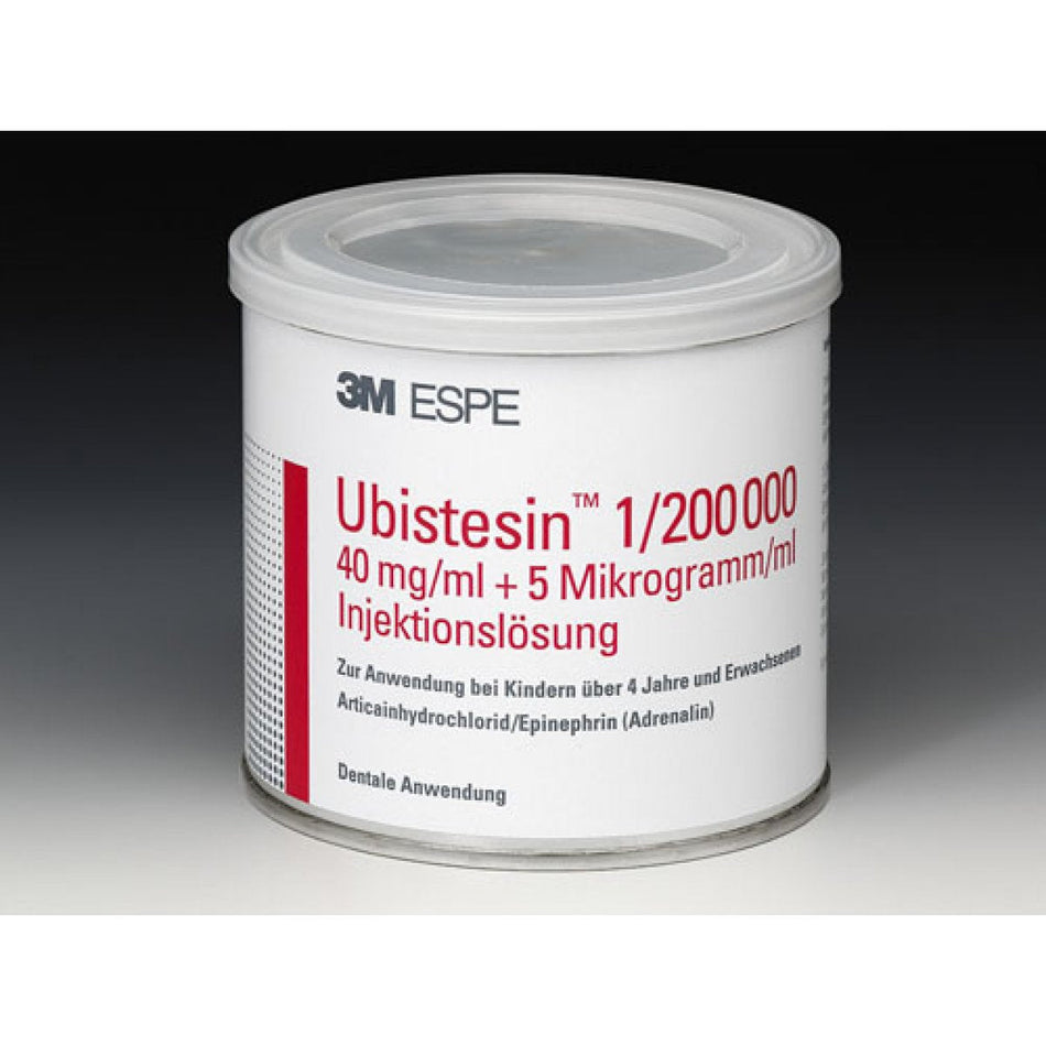 Ubistesin 1:200,000, 6 doses of 50 cartridges each