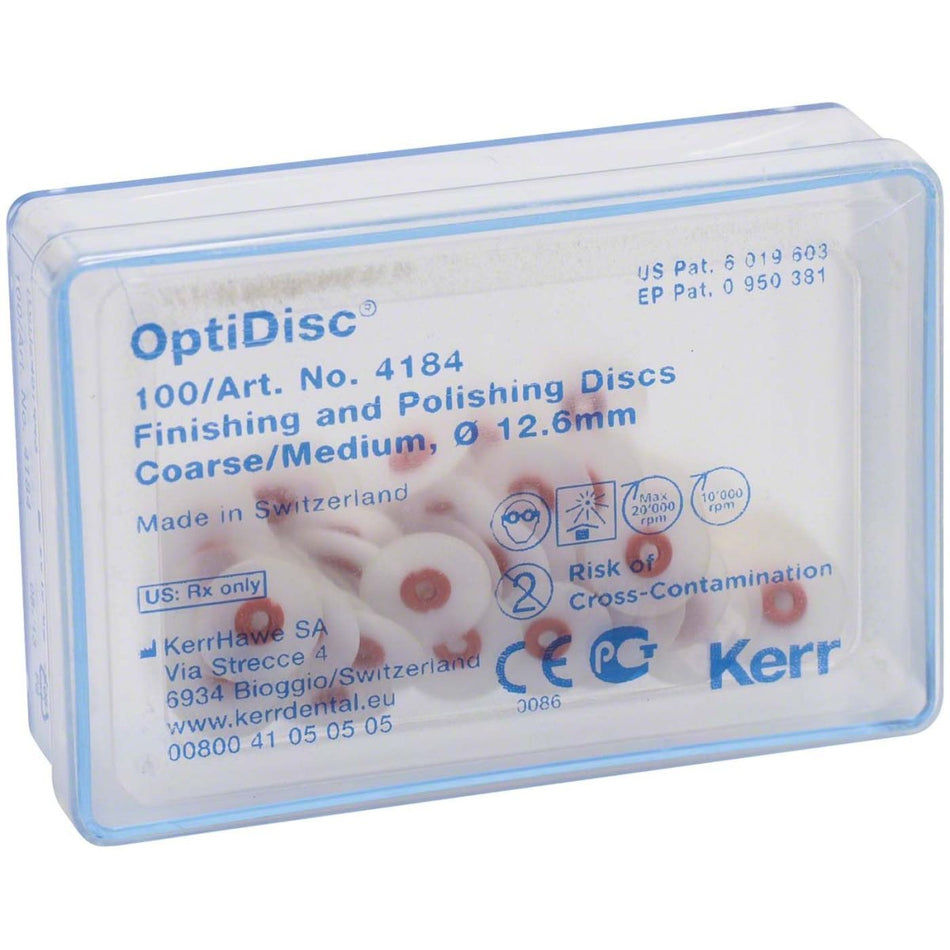 OptiDisc, 12.6 mm, coarse/medium, pack of 100