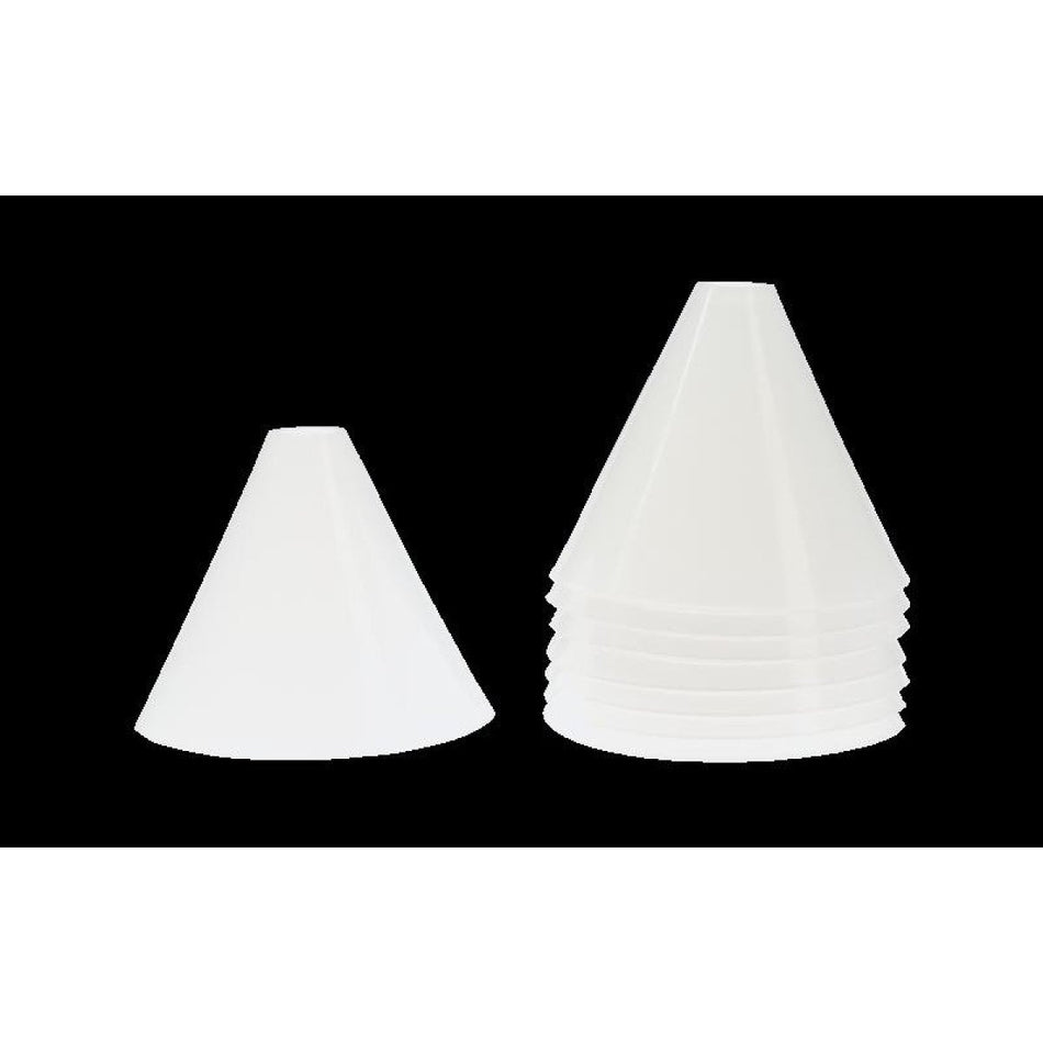 Casting Funnel White Pack of 50 Pieces