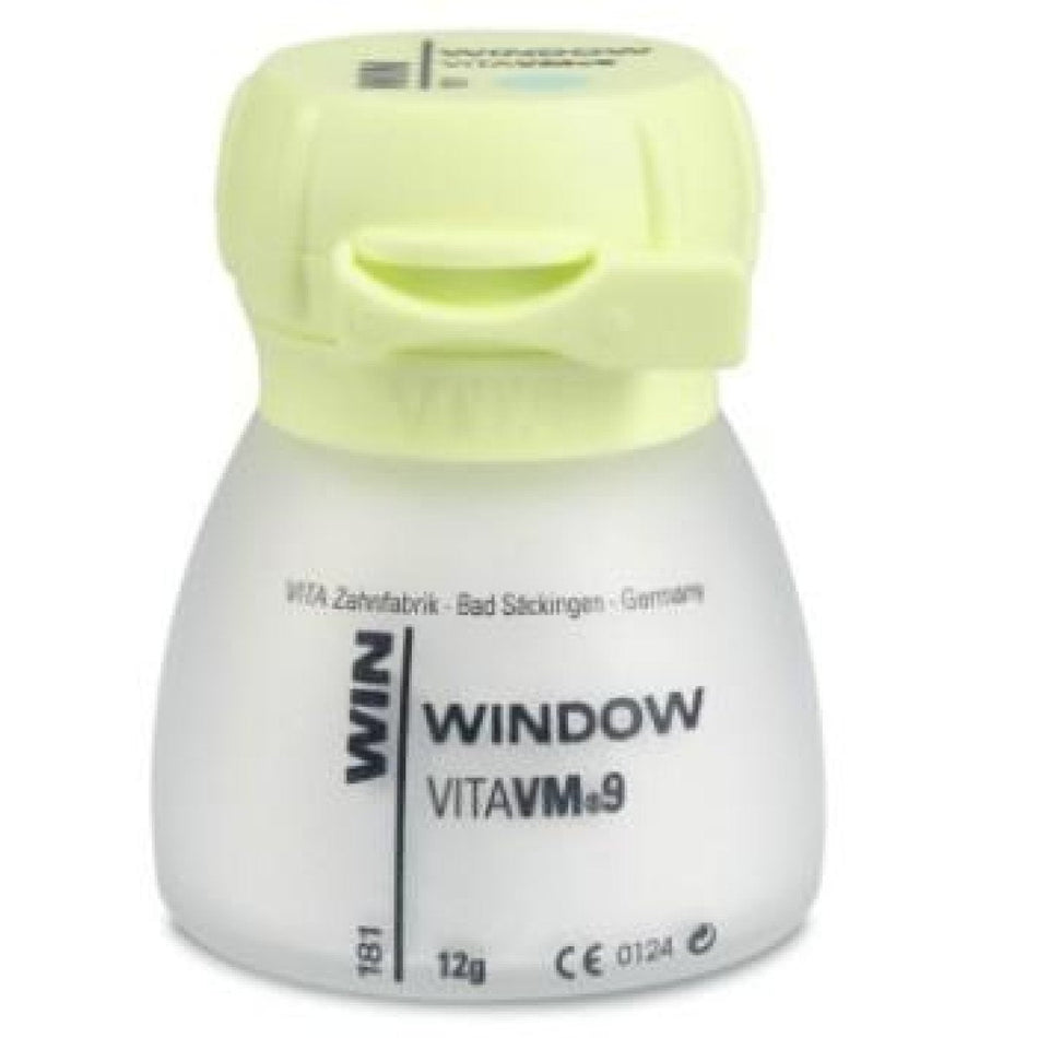 VITA VM 9 3D-Master | VM9 clear glass material Window WIN, pack of 12 g