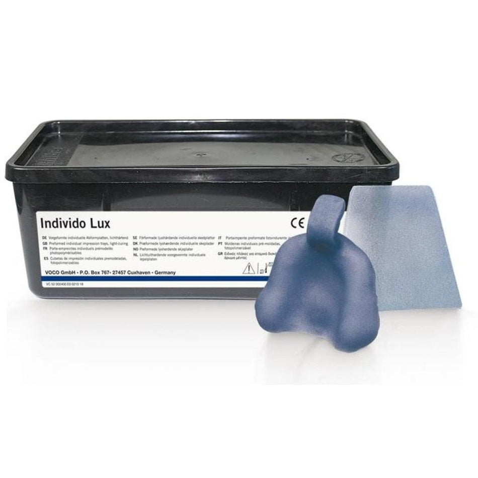 Individo Lux transparent blue UK, pack of 50