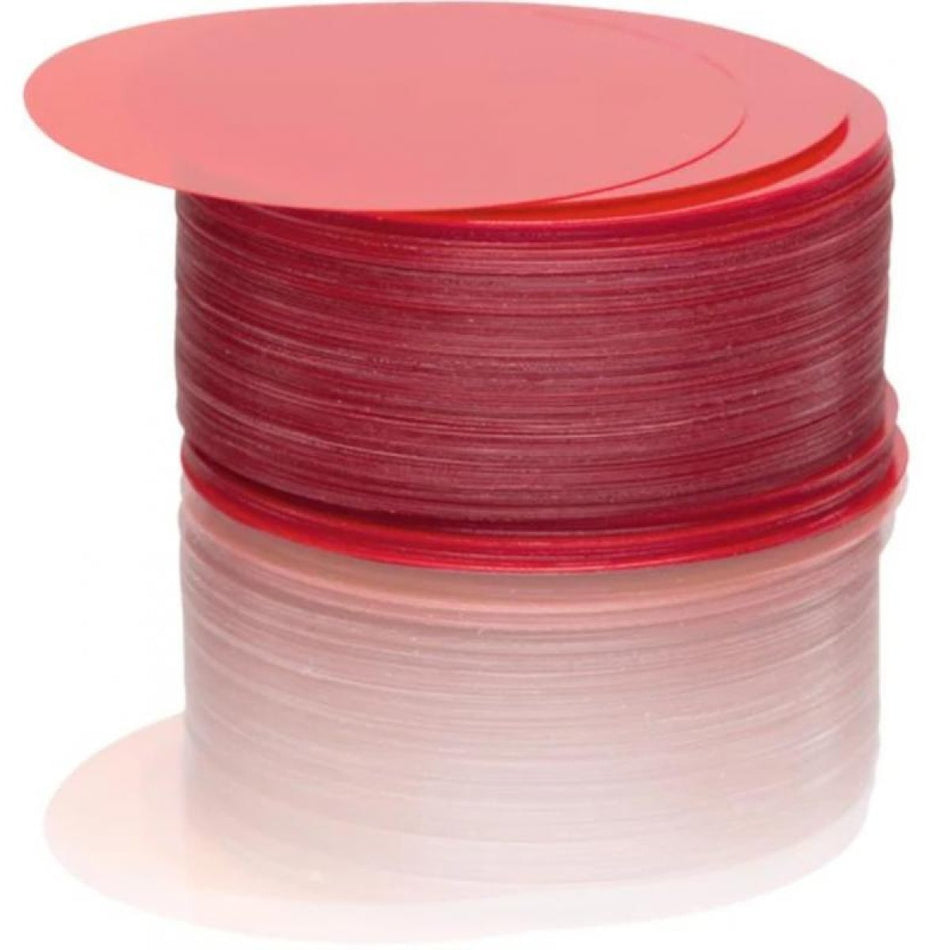 Adapta thermoforming system | Adapta foils, red 0.1 mm, pack of 200