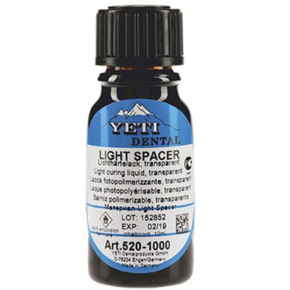 Light Spacer transparent 3 mµ pack 10 ml