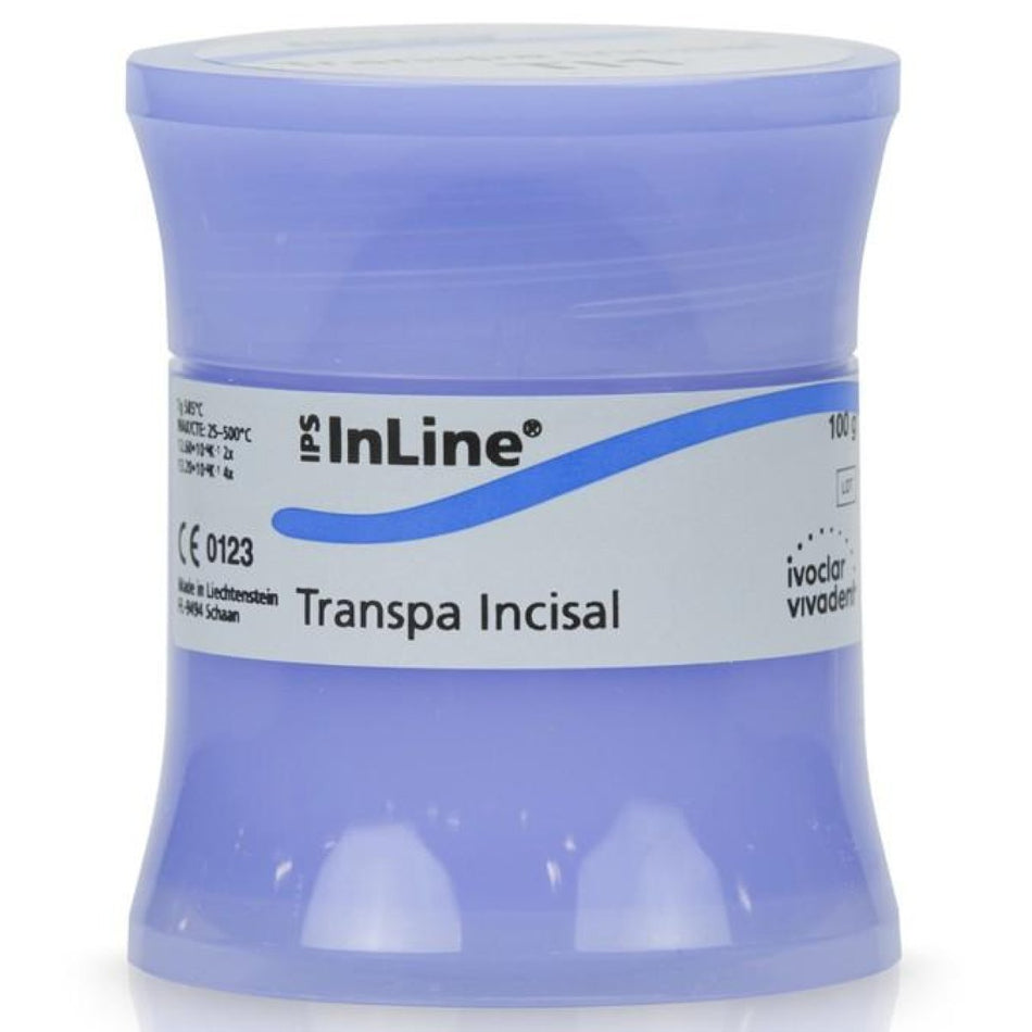 IPS InLine, single-layer ceramic, transparent material, shade Incisal 1, pack of 100 g