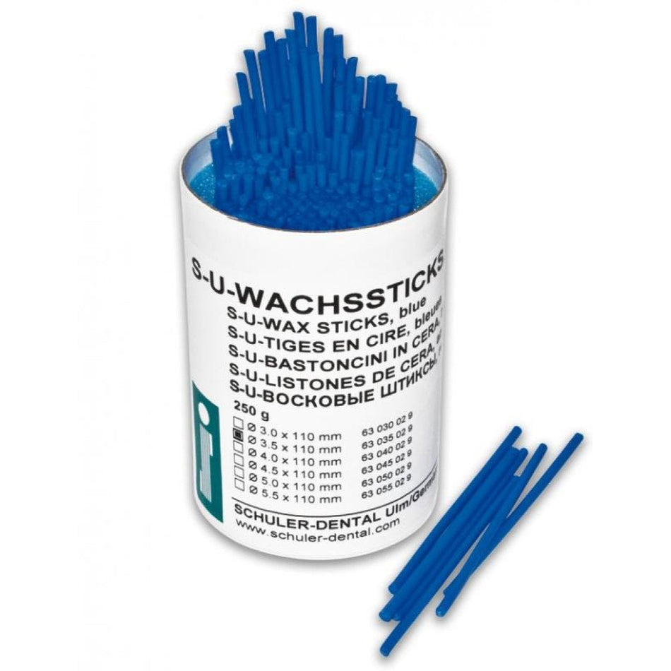 SU wax sticks blue 4 mm pack of 250 g