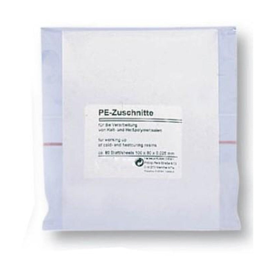 Polyethylene cuts 10 x 8 cm pack of 80 pieces