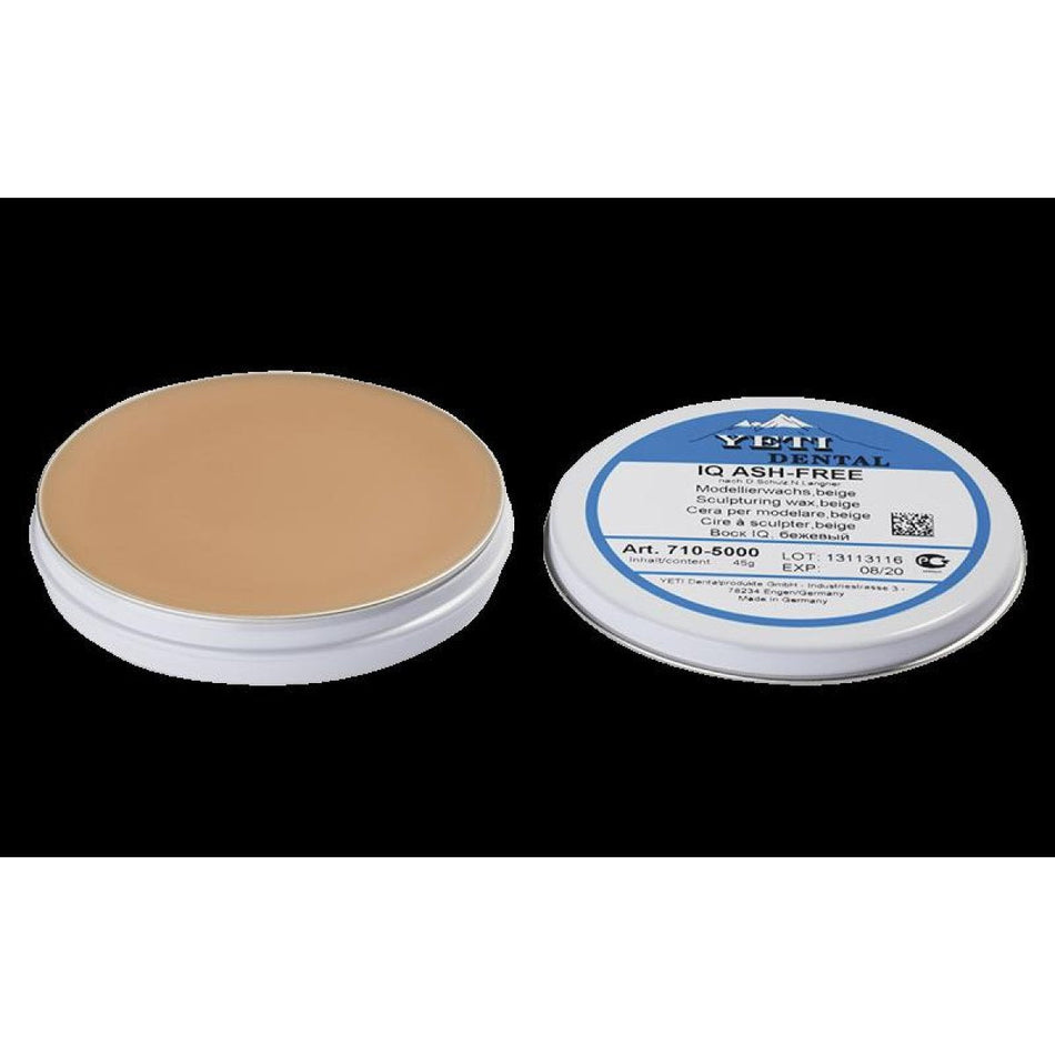 Yeti - IQ Ash Free modeling wax 45g beige