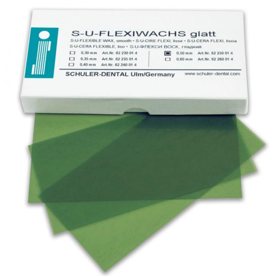 SU-Flexi wax smooth 0.30 mm, pack of 15 bars