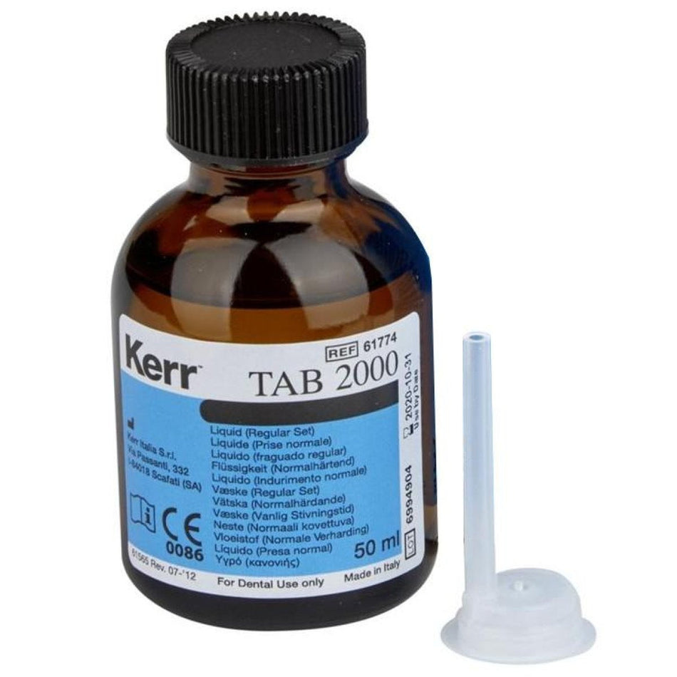 TAB 2000 liquid normal hardening, pack 50 ml