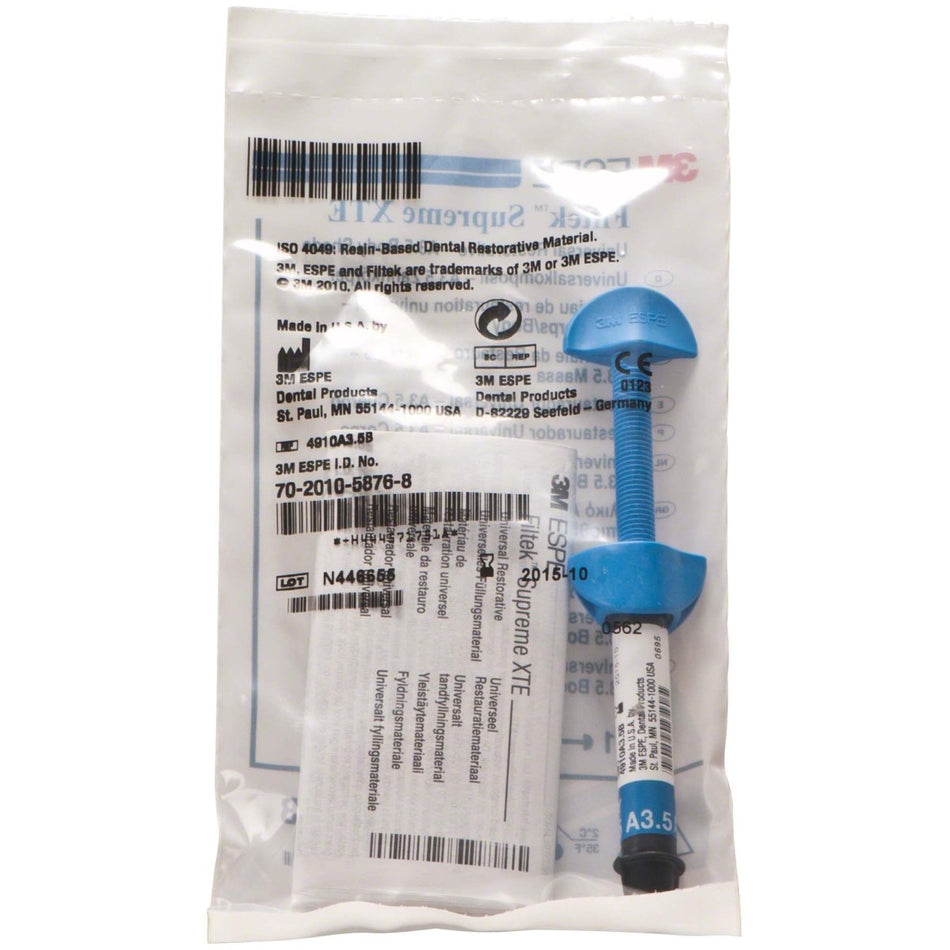 Filtek Supreme XTE Universal, Body A3.5B, 3 g syringe