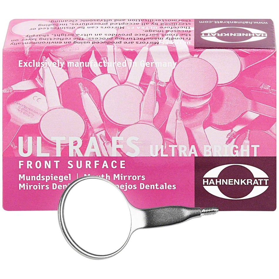 Ultra FS mouth mirror, Ø 24 mm, pack of 6