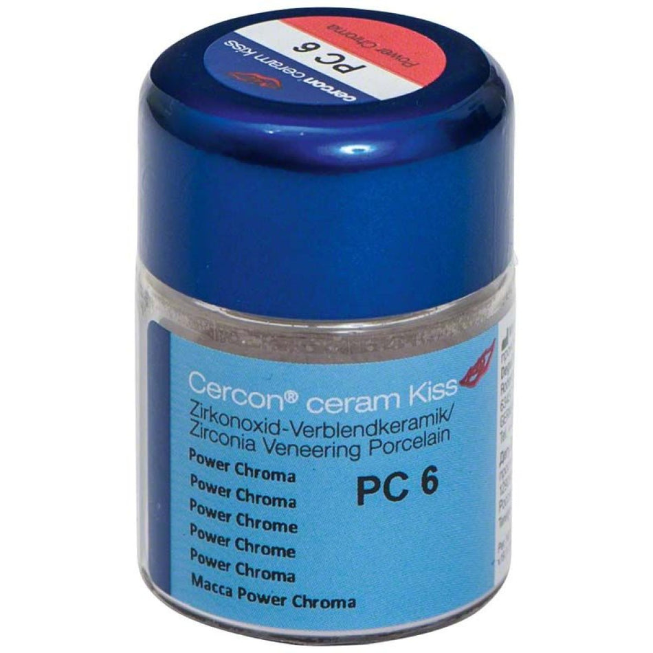 Cercon ceram kiss, Power Chroma PC6, 20 g, 1 x glass 20 g