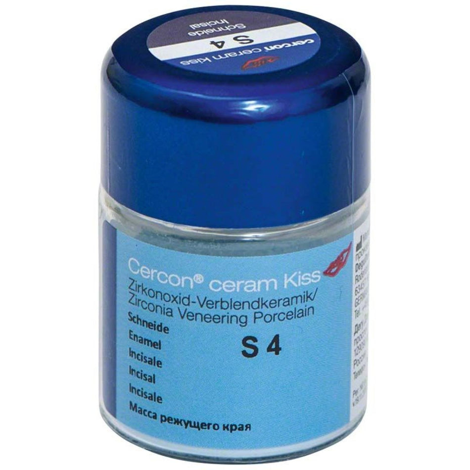 Cercon ceram kiss, cutting edge S4, 20 g (DeguDent), 1 x glass 20 g