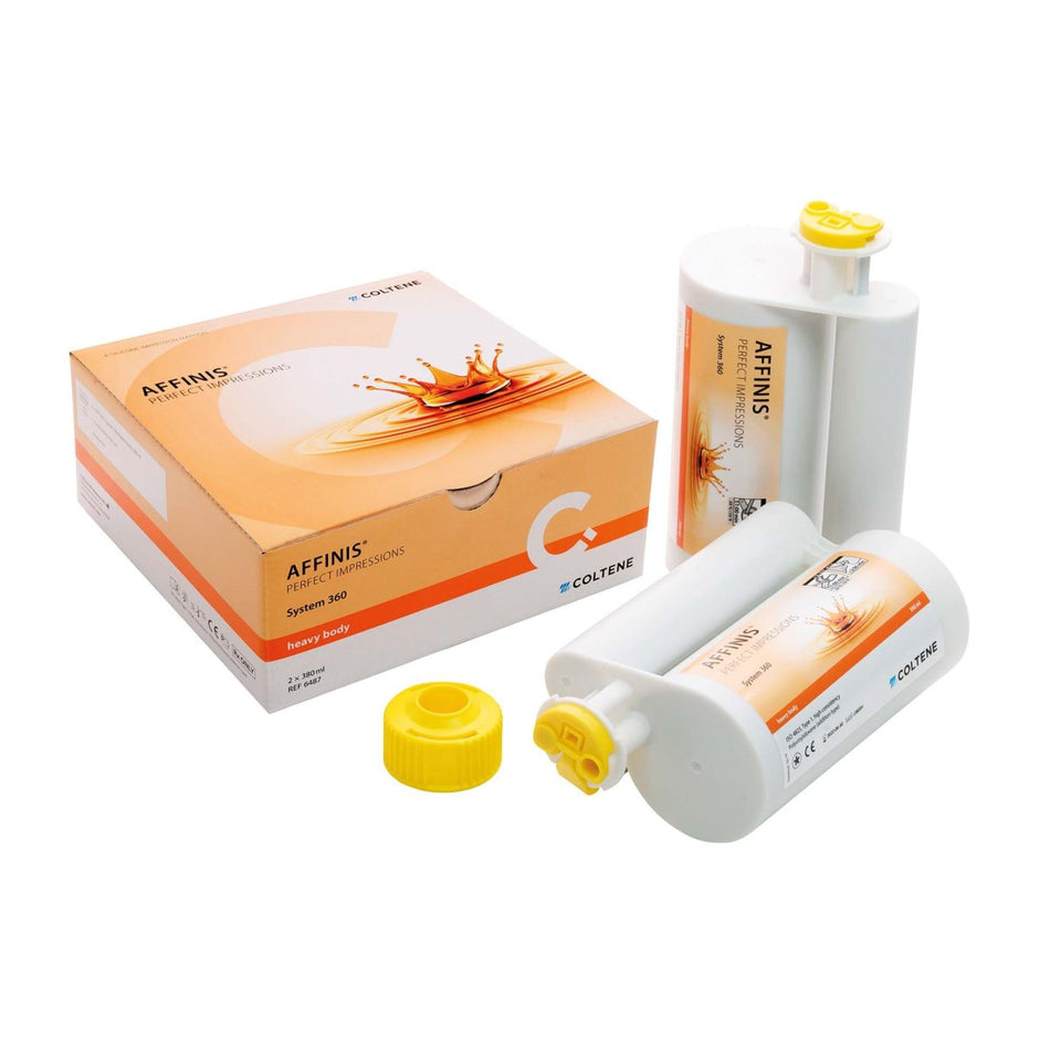 Affinis Heavy Body System 360, 2 double cartridges of 380 ml each