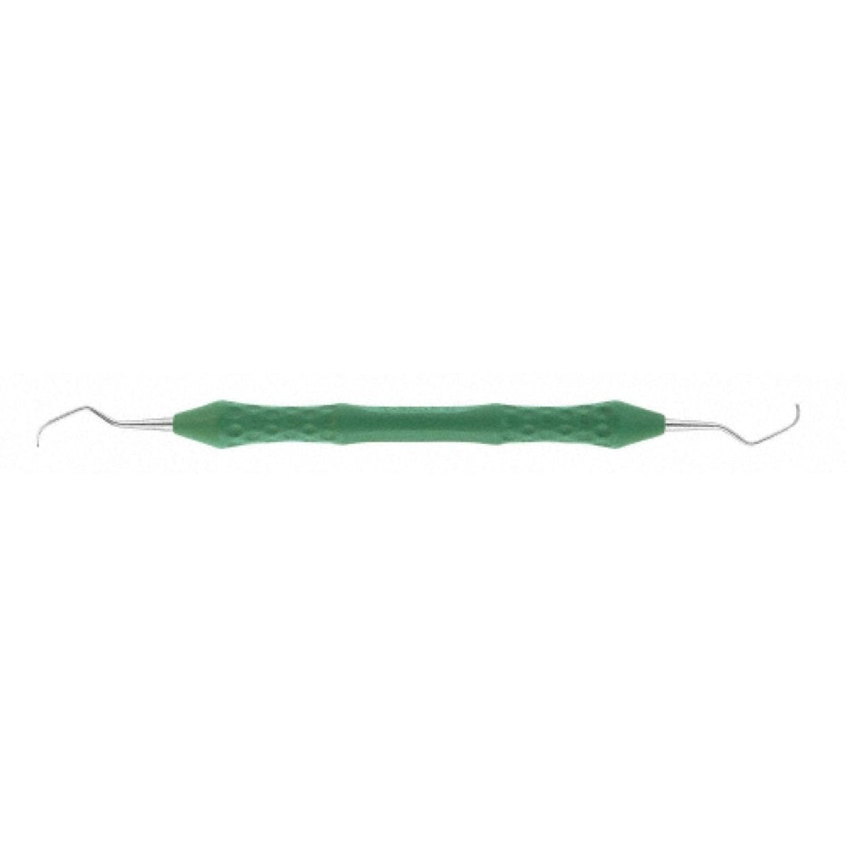 Curette Gracey Color, figure 7/8, 17 cm, green, pack of 1