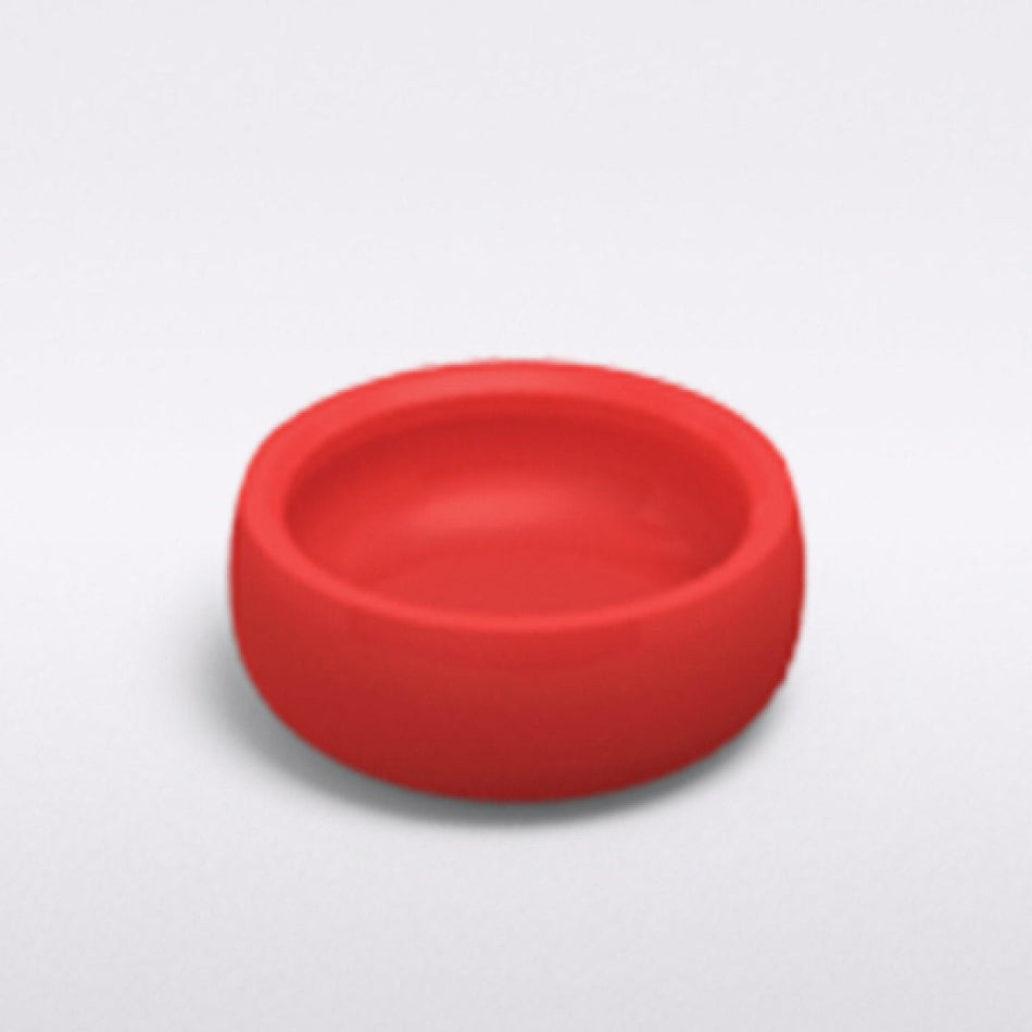 Locator patrix insert, red (4 pieces)