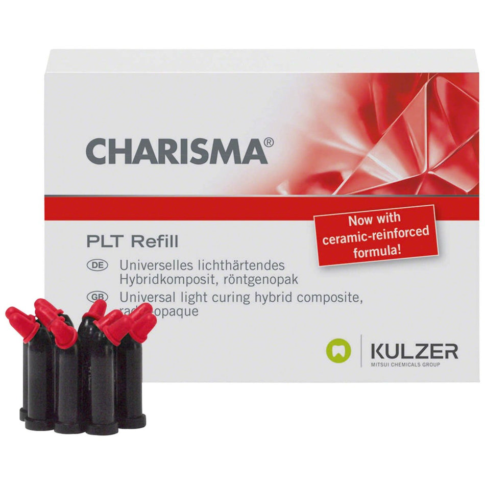 Charisma PLT, fine particle hybrid composite, A3, 20 capsules of 0.25 g each