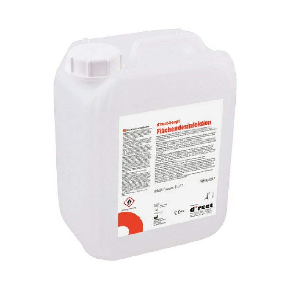 direct-a-sept surface disinfection, aldehyde-free, canister 5 l