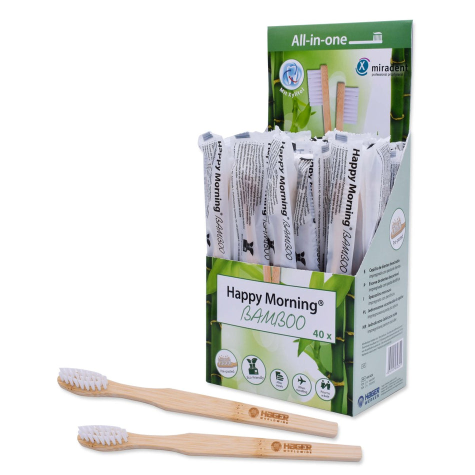 Happy Morning, Bamboo, pack of 40