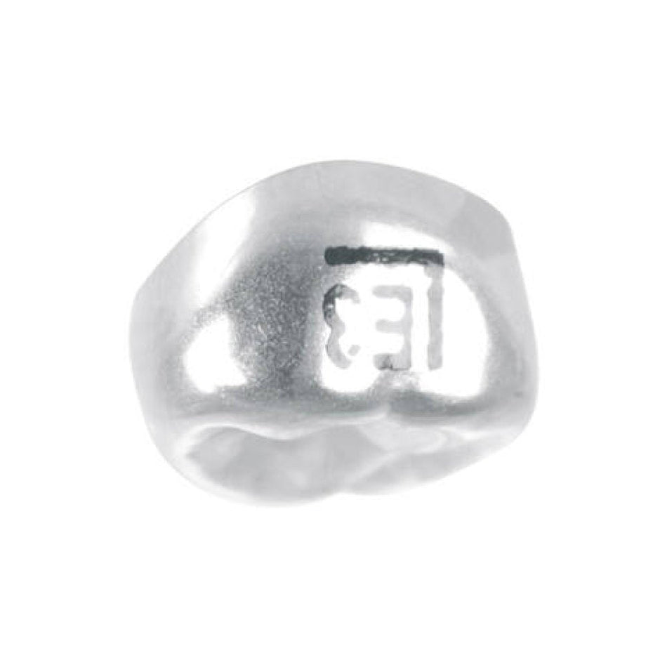 Stainless steel crowns, deciduous molar, OK 2, left, EUL3, ? mesial/distal 9.4, pack of 5