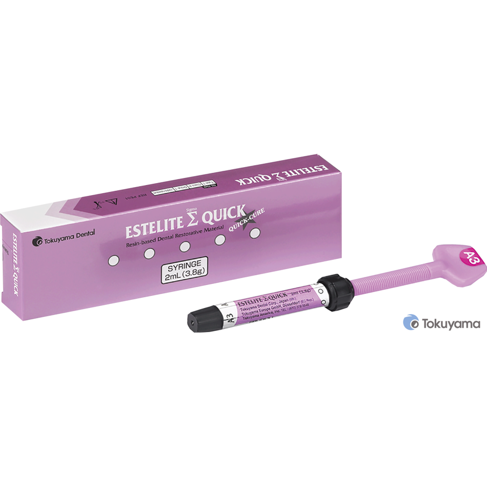 Estelite Sigma Quick Composite OPAK A2, sub-micro filler with round fillers, single syringe of 3.8 g (OA2)