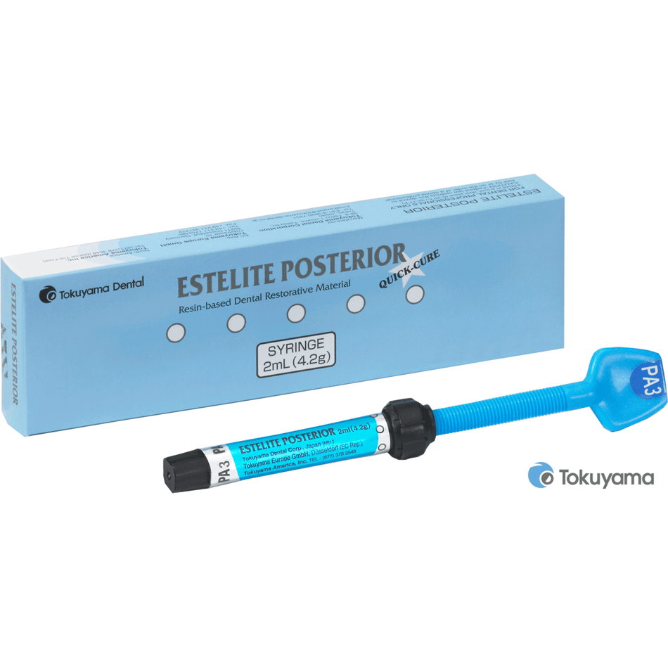 Estelite Posterior Quick A3, sub-microfiller with round fillers, single syringe of 4.2 g