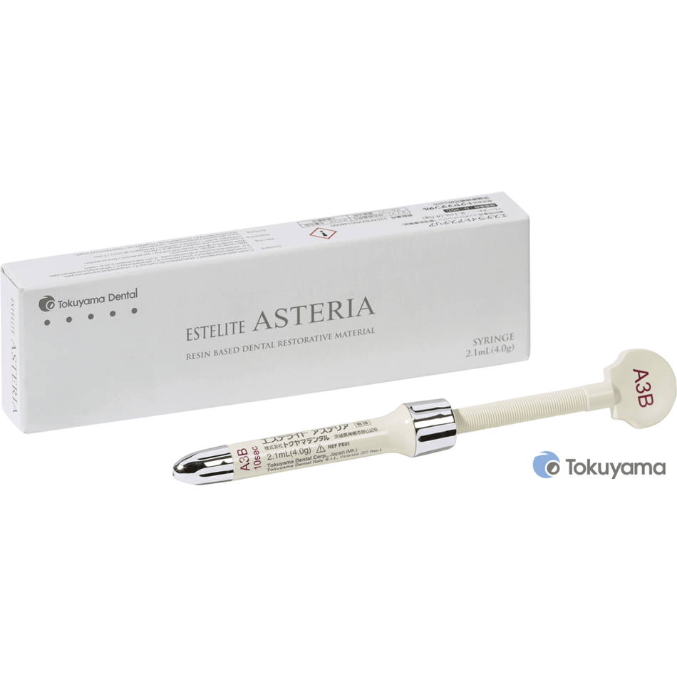 Estelite Asteria Composite A3, body color with increased opacity, single syringe of 4 g