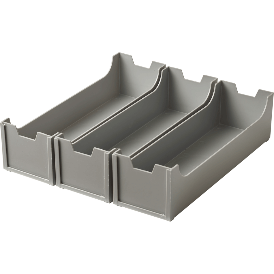 Model box large, without handle, for storing 5 models, LxWxH: 31.3 x 9.4 x 8.3 cm, color: GRAY