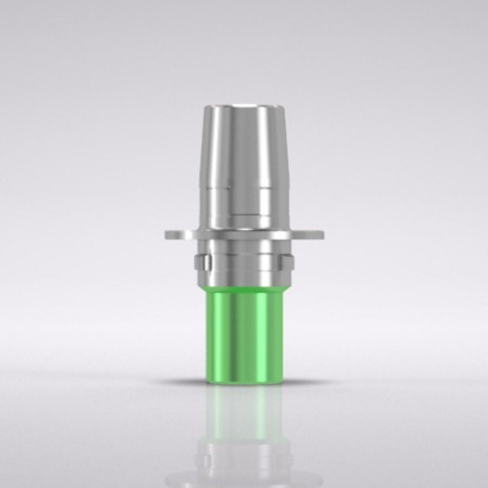 Titanium base CAD/CAM for crown, non-sterile, Ø 6.0, green, pack of 1