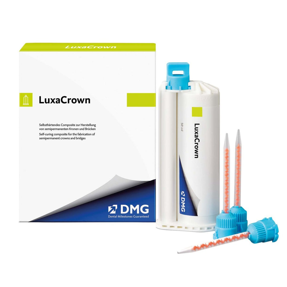 LuxaCrown, semi-permanent crown & bridge material, A3, cartridge of 50 ml