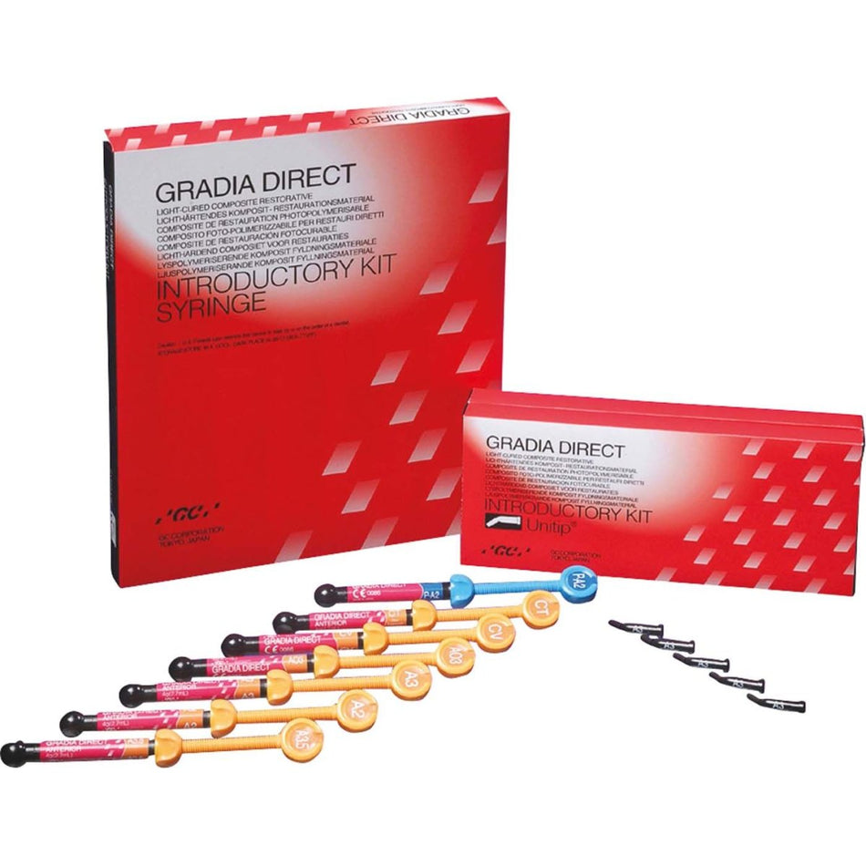 Gradia Direct Anterior Special Colors Unitips | Gradia Direct Unitips WT, pack of 10 x 0.24 g