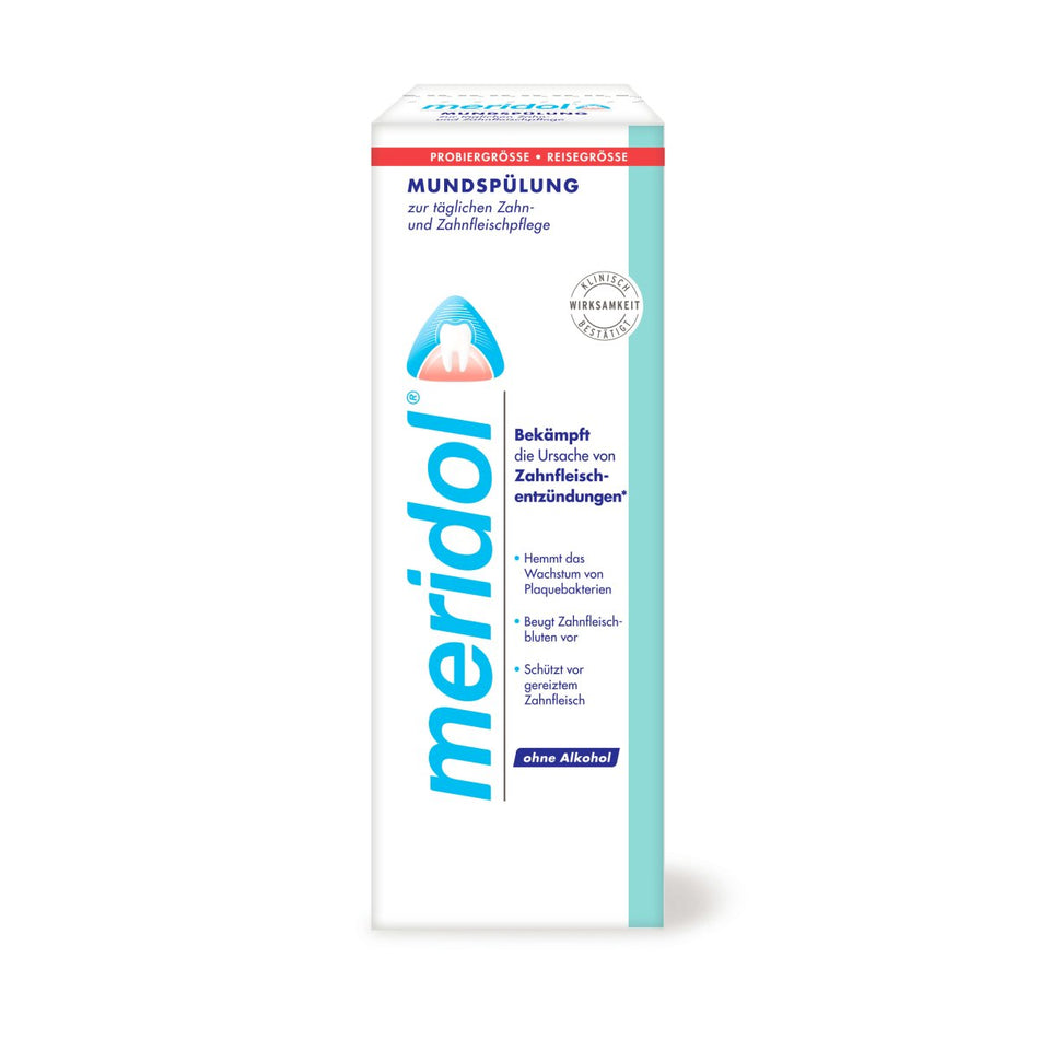 Meridol mouthwash, prophylaxis, bottle of 100 ml