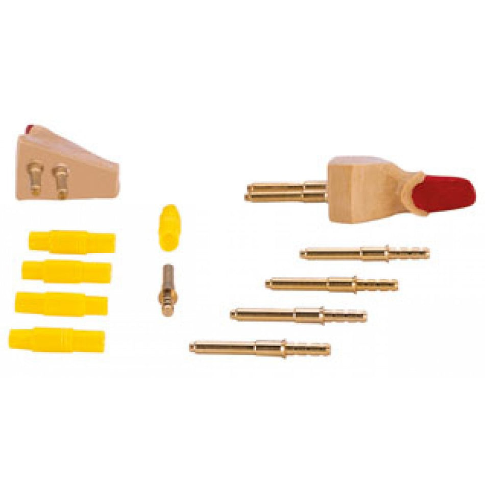 Step pins with sleeve, pack of 1000 pieces