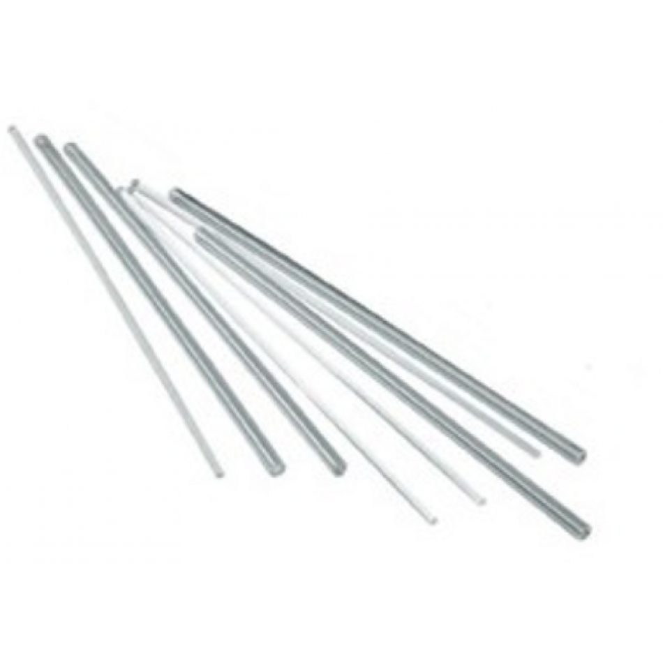 Plastic sticks for casting channels Length: 17 cm Ø 2.5 mm, 40 pieces