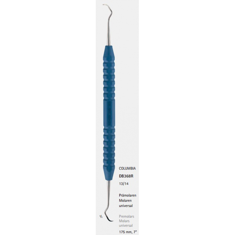 Universal curette Columbia Color 13/14 17.5 cm DB 368R, 1 piece