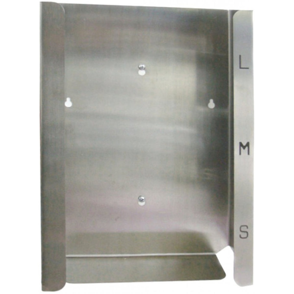 Glove holder stainless steel, 25.8 x 39.2 x 9.6 cm - for 3 boxes