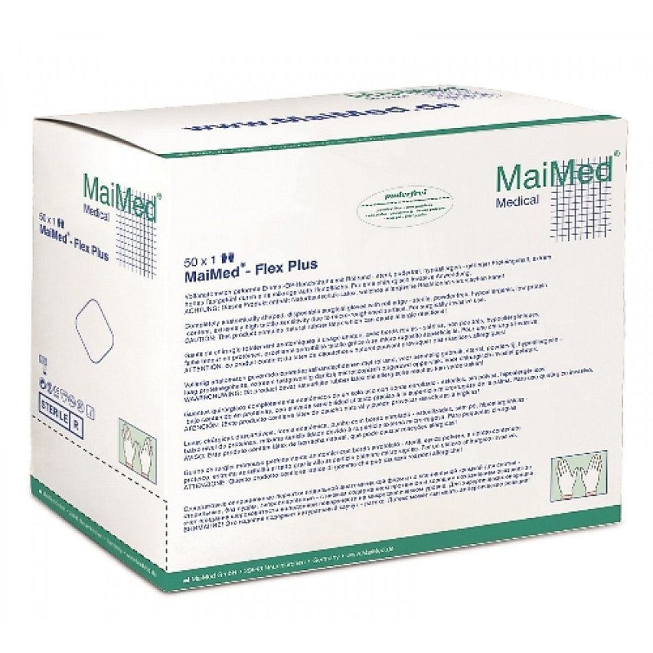 MaiMed-Flex Plus PF-sterile size 7, 50 pairs/box, 50 pairs