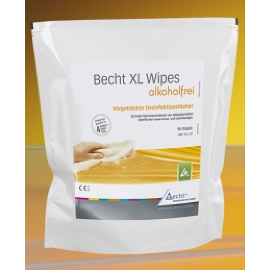 Becht XL Wipes alcohol-free, pack of 90