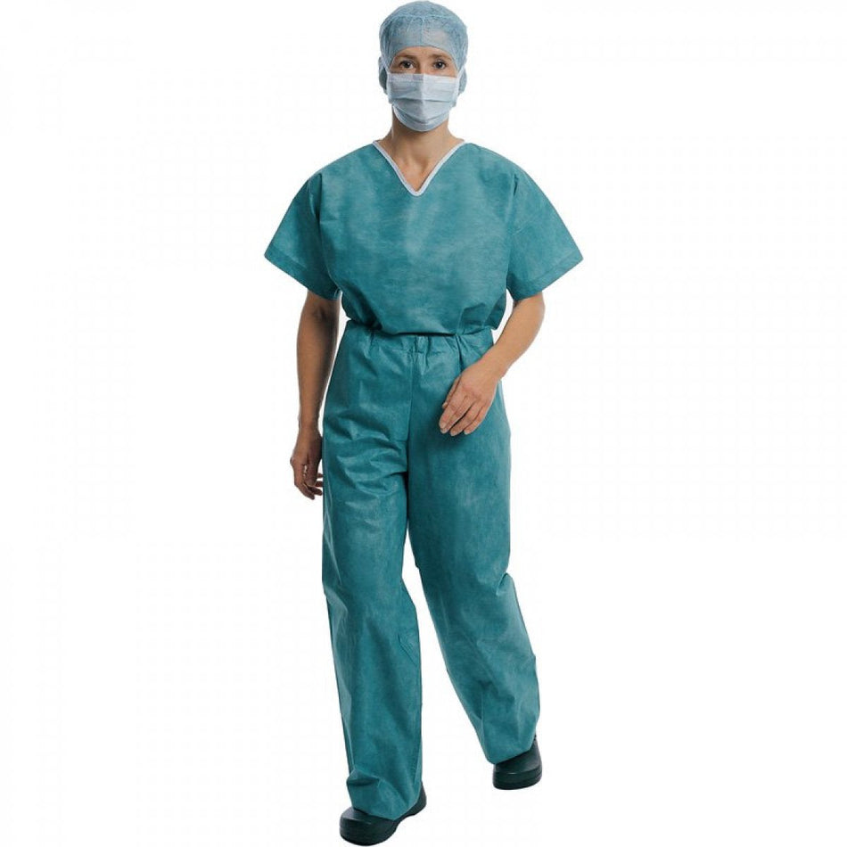 Foliodress suit surgical clothing green | M