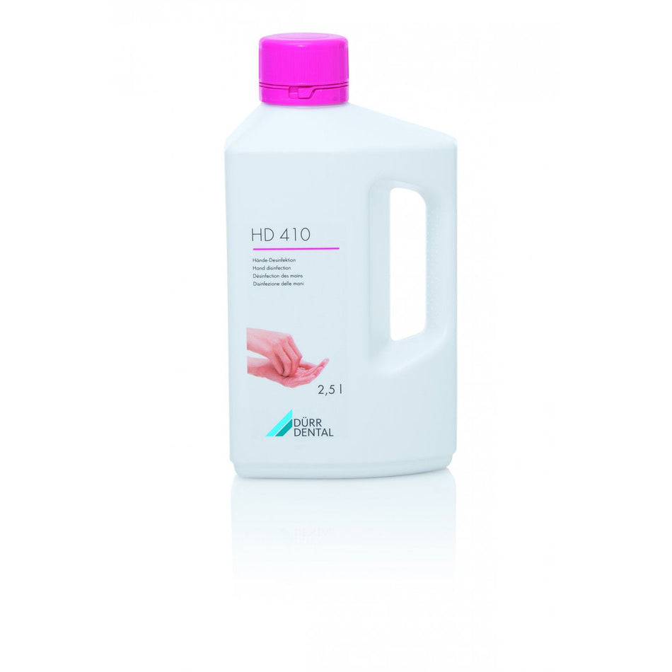 HD 410 hand disinfectant, 2.5 litre bottle