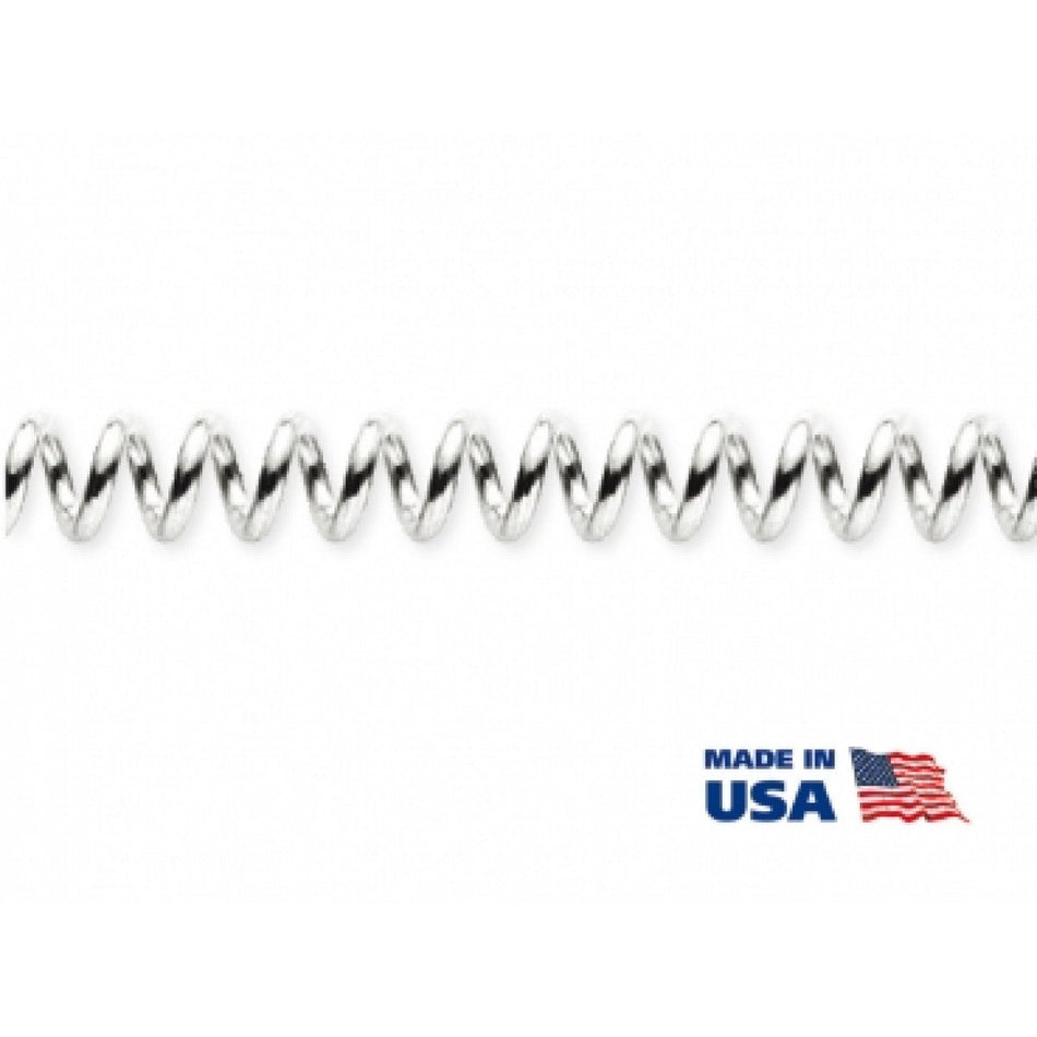 Stainless steel "open coil" spring .010" x .030" (coil), 1 x approx. 91 cm