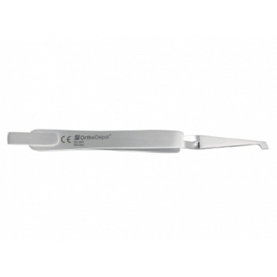 Bracket tweezers with setting aid 2, OrthoDepot