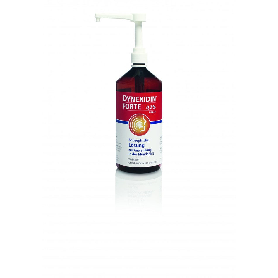 Dynexidin Forte, PET bottle, 6 bottles of 1 liter + 1 pump