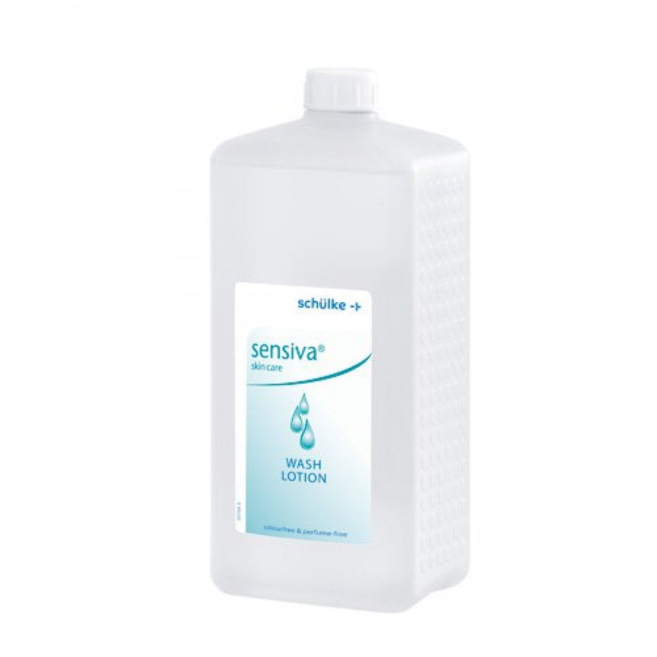 Sensiva Skin Care, washing lotion, Euro bottle of 1 litre